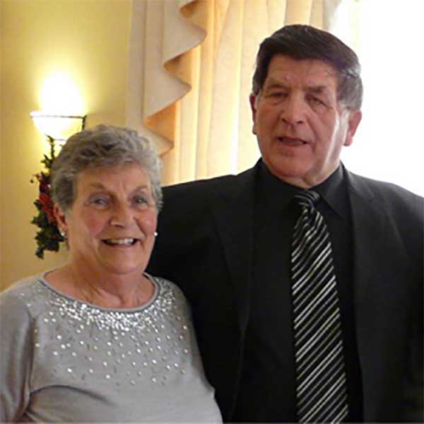 Ken Rickard - Choir Member and his wife