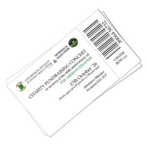 Aberfan memorial concert ticket